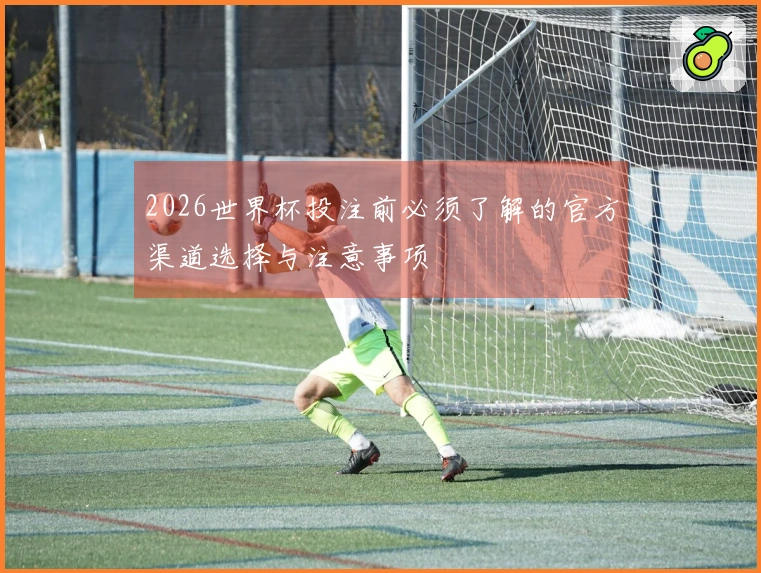 2026世界杯投注前必须了解的官方渠道选择与注意事项
